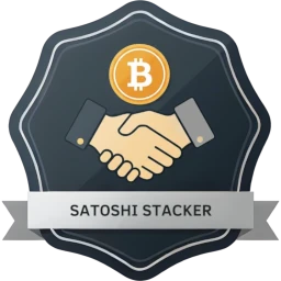 Satoshi Stacker Badge